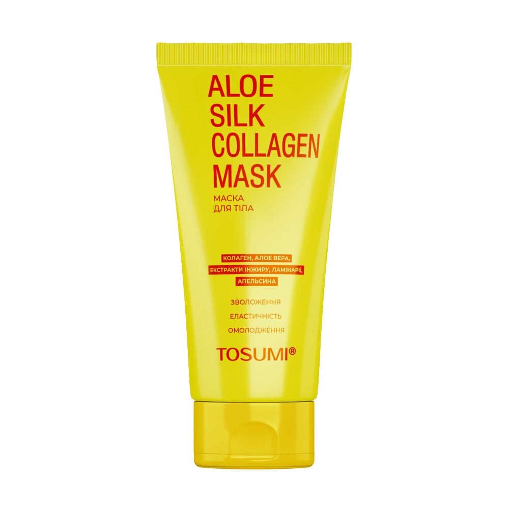 Колагенова маска для тіла Tosumi AloeSilk Collagen Mask, 250 мл